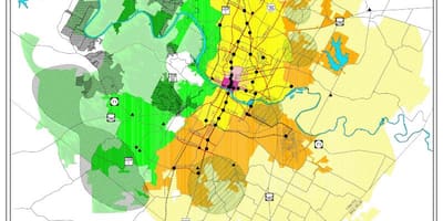 Austin ανάπτυξη χάρτη