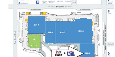 Χάρτης Austin convention center